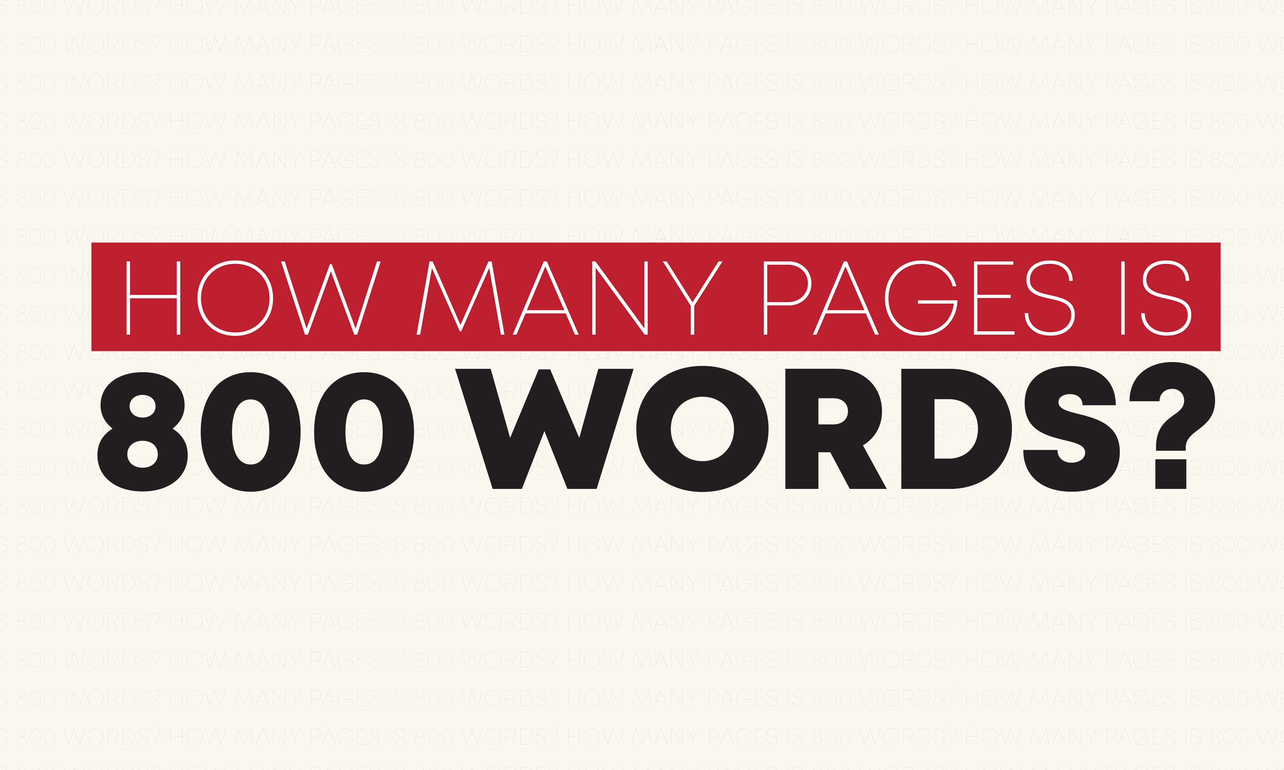 How Long Is 800 Words Double Spaced ZaniyahkruwOsborne