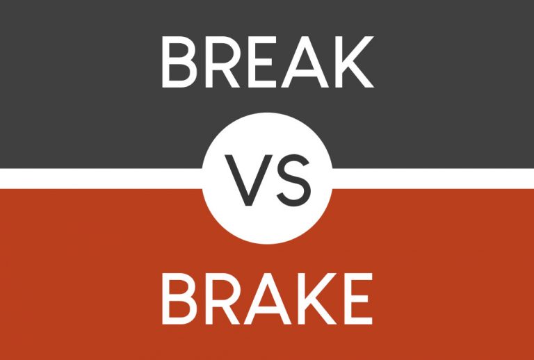 Break Vs Brake Pick The Correct Word Word Count Tool