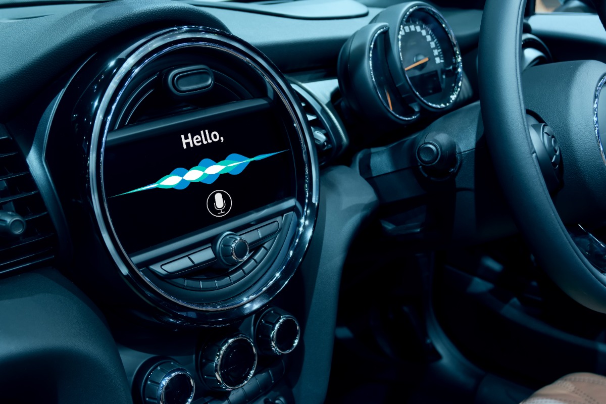 Voice recognition , speech talk in car
