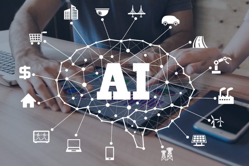 AI (Artificial intelligence) concept
